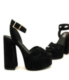 ESRETRO Shoes modelo FLAME en serraje negro